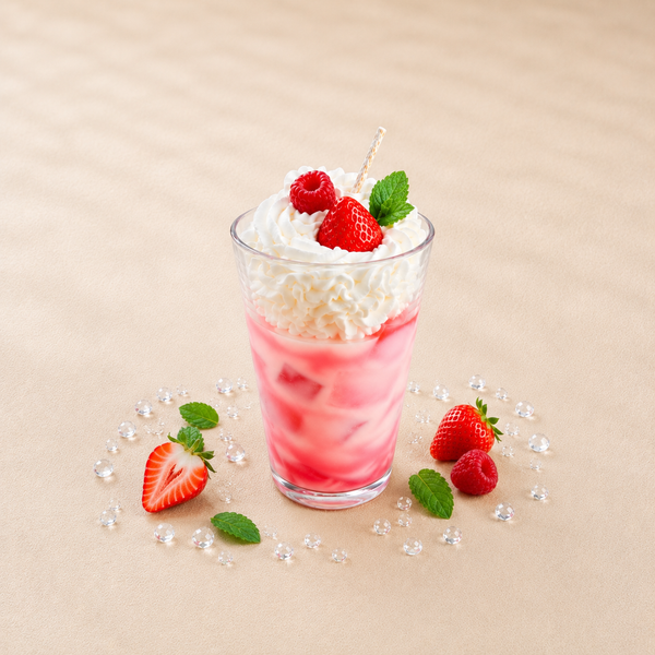 Bougie XL Fraise, grande bougie parfumée Candle & Scent